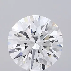 4.08 Carat Round F VVS2 Lab Diamond