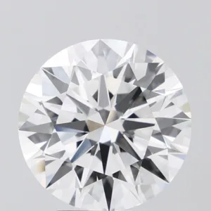 4.08 Carat Round F VVS2 Lab Diamond
