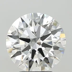 4.09 Carat Round E VVS2 Lab Diamond