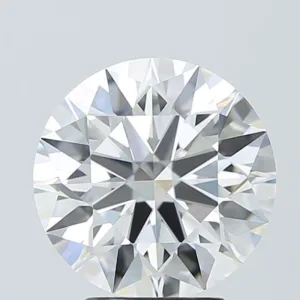 4.09 Carat Round E VVS2 Lab Diamond