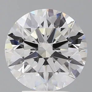 4.1 Carat Round F VVS2 Lab Diamond