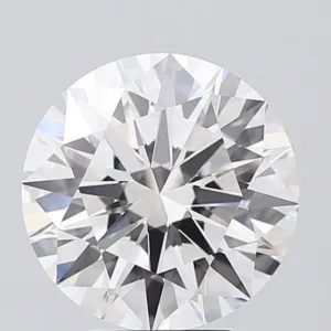 4.11 Carat Round F VVS2 Lab Diamond