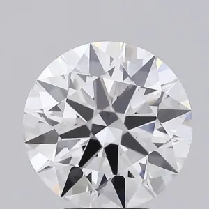 4.11 Carat Round F VVS2 Lab Diamond