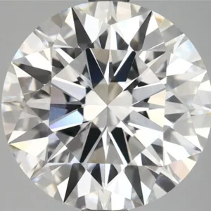 4.28 Carat Round D VVS2 Lab Diamond