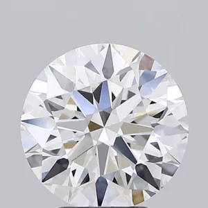 4.33 Carat Round D VVS2 Lab Diamond