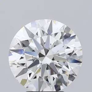 4.35 Carat Round G VVS2 Lab Diamond