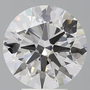 4.53 Carat Round F VVS2 Lab Diamond