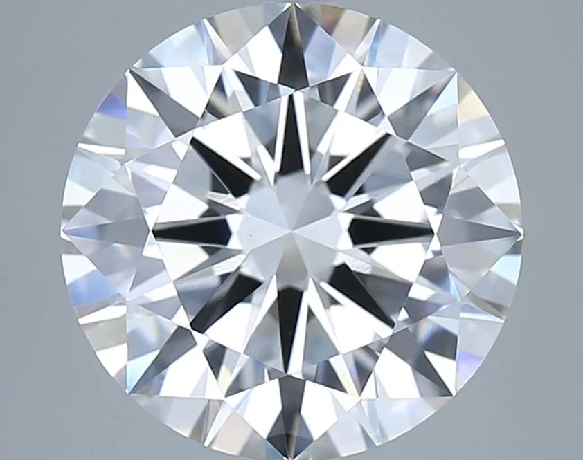 4.54 Carat Round F VVS2 Lab Diamond 1 4.54 Carat Round F VVS2 Lab Diamond