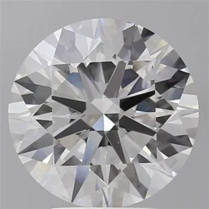 4.57 Carat Round D VVS2 Lab Diamond