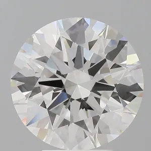 4.58 Carat Round E VVS2 Lab Diamond