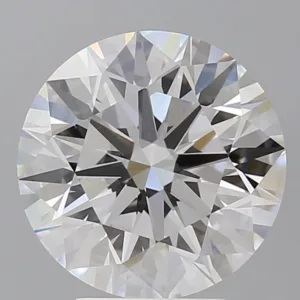 4.58 Carat Round E VVS2 Lab Diamond