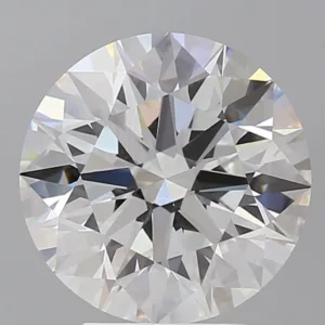 4.58 Carat Round E VVS2 Lab Diamond