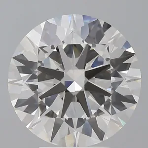 4.6 Carat Round F VVS2 Lab Diamond