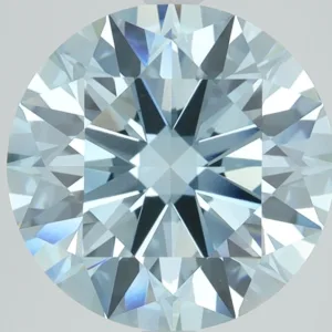 4.6 Carat Round Fancy Vivid Blue VS1 Lab Diamond
