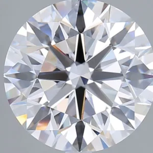 5.01 Carat Round D VVS2 Lab Diamond