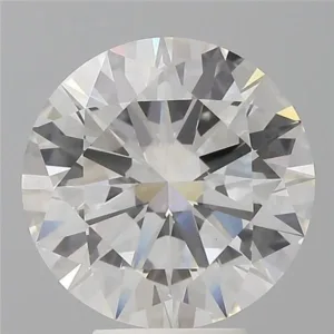 5.01 Carat Round F VVS2 Lab Diamond