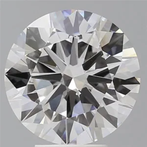 5.01 Carat Round F VVS2 Lab Diamond