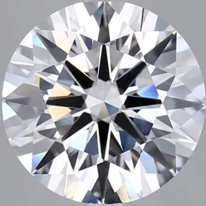 5.01 Carat Round F VVS2 Lab Diamond