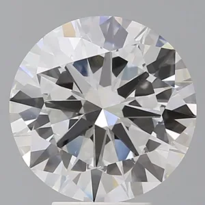 5.02 Carat Round F VVS2 Lab Diamond