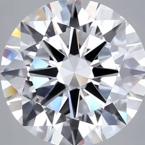 5.02 Carat Round F VVS2 Lab Diamond