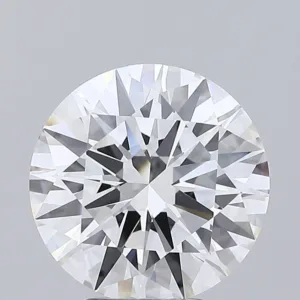5.03 Carat Round F VVS2 Lab Diamond
