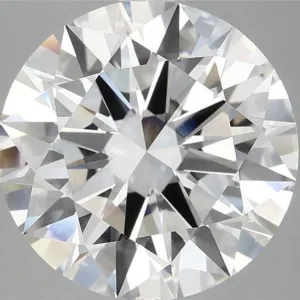5.03 Carat Round F VVS2 Lab Diamond