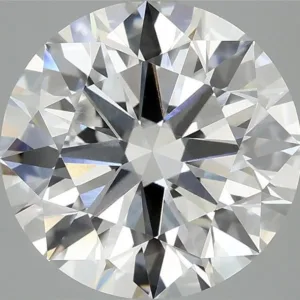 5.03 Carat Round F VVS2 Lab Diamond