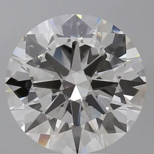 5.03 Carat Round F VVS2 Lab Diamond