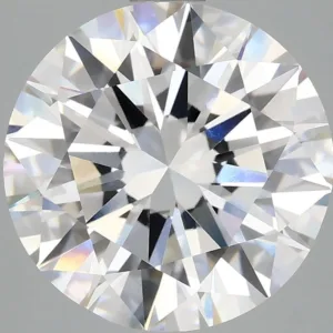 5.04 Carat Round E VVS2 Lab Diamond