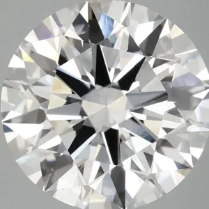 5.04 Carat Round E VVS2 Lab Diamond