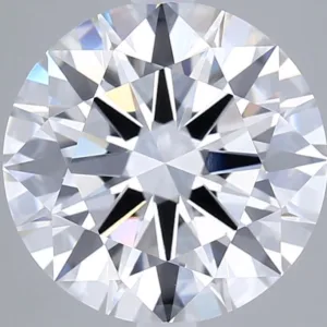 5.04 Carat Round E VVS2 Lab Diamond