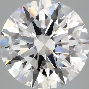 5.04 Carat Round E VVS2 Lab Diamond