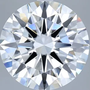 5.04 Carat Round F VVS2 Lab Diamond