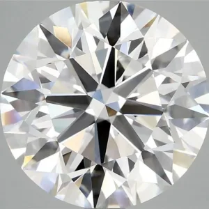 5.07 Carat Round F VVS2 Lab Diamond