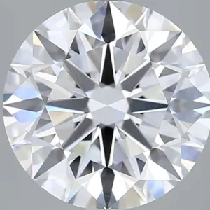 5.07 Carat Round F VVS2 Lab Diamond