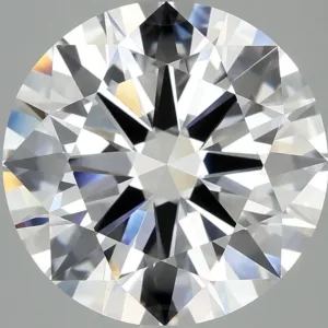 5.08 Carat Round F VVS2 Lab Diamond