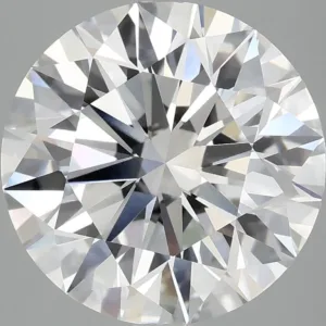 5.08 Carat Round F VVS2 Lab Diamond