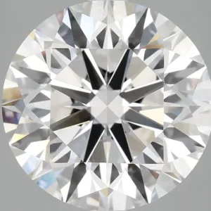 5.08 Carat Round F VVS2 Lab Diamond