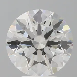 5.09 Carat Round E VVS2 Lab Diamond
