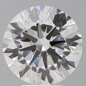 5.09 Carat Round F VVS2 Lab Diamond
