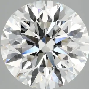 5.09 Carat Round F VVS2 Lab Diamond