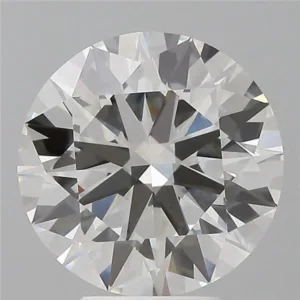 5.09 Carat Round F VVS2 Lab Diamond