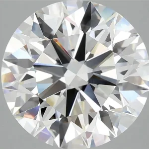 5.09 Carat Round F VVS2 Lab Diamond