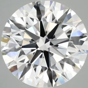 5.09 Carat Round F VVS2 Lab Diamond
