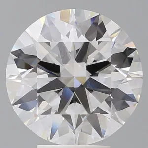 5.1 Carat Round F VVS2 Lab Diamond