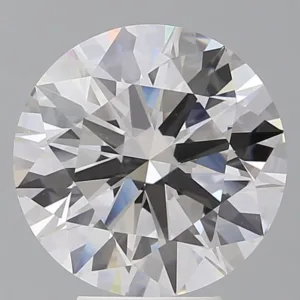 5.1 Carat Round F VVS2 Lab Diamond