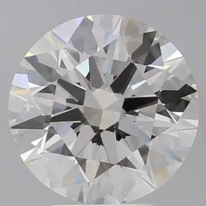 5.1 Carat Round F VVS2 Lab Diamond