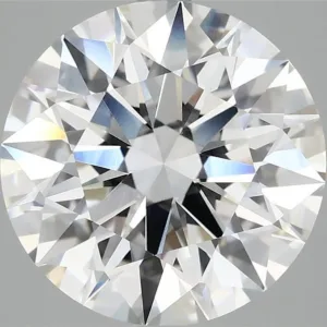 5.1 Carat Round F VVS2 Lab Diamond