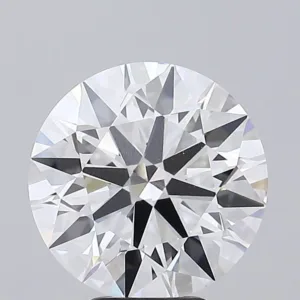 5.23 Carat Round F VVS2 Lab Diamond