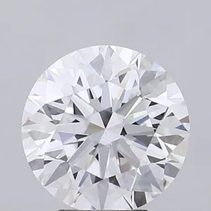 5.25 Carat Round E VVS2 Lab Diamond